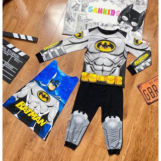 (SIÊU HOT) Bộ siêu nhân Batman kèm choàng và mặt nạ B114