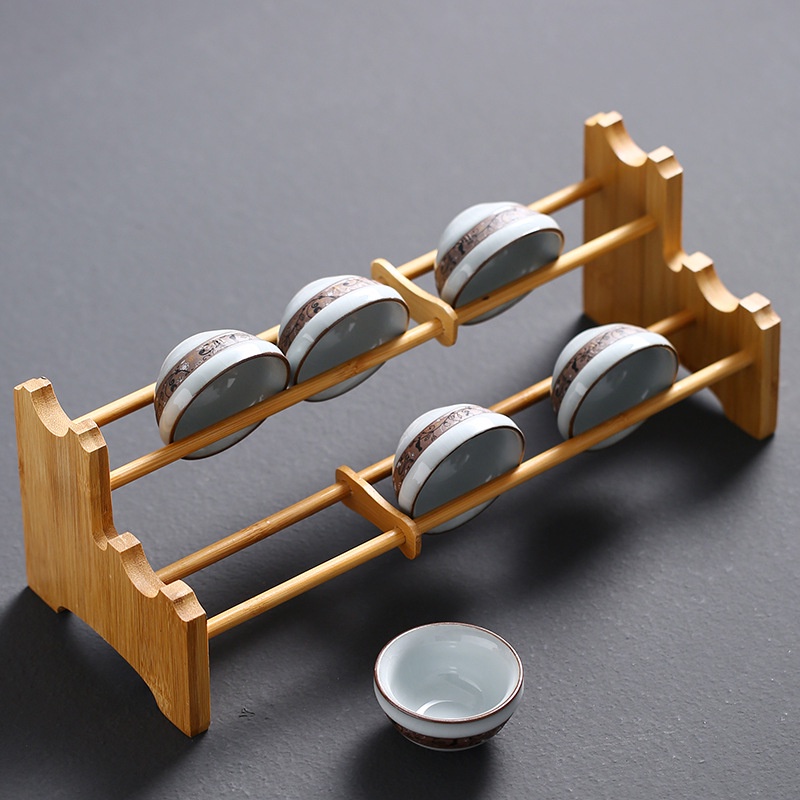Gác chén bằng tre tự nhiên