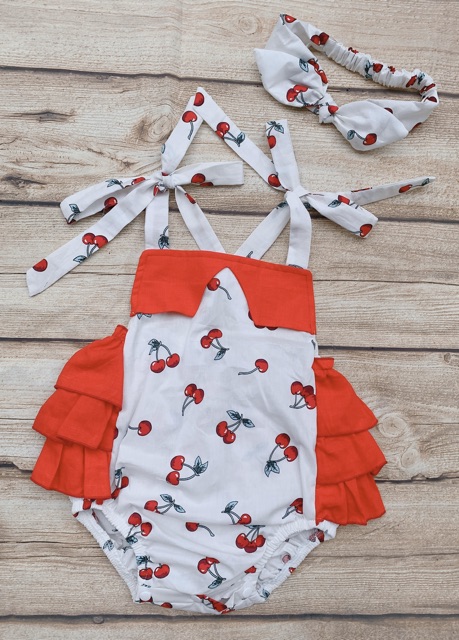 bodysuit for baby girl𝑭𝑹𝑬𝑬𝑺𝑯𝑰𝑷  NHƯ Ý HOUSE'S- Đầm  Bé Hàng Thiết Kế ( Chất Thô Phối Bèo Linen - Chất KO PHAI Màu)