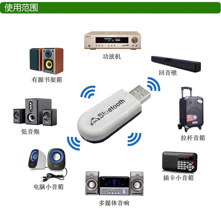 USB Bluetooth 5.0 Xịn Cho Loa, Amply, Mixer, Equalizer, Loa Ô Tô