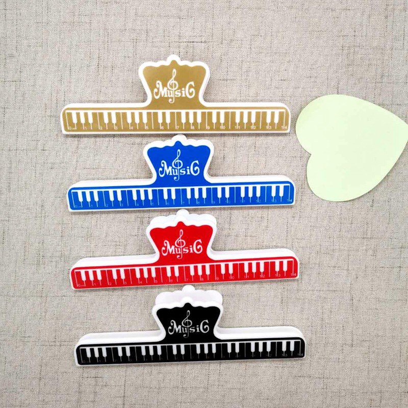 Kẹp bản nhạc, sách vở,tài liệu,giấy... hình phím đàn Piano  - Phụ kiện âm nhạc - Nhạc cụ