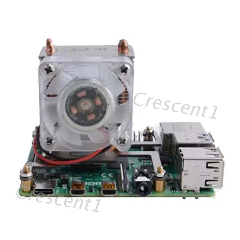 Quạt Tản Nhiệt Cpu V2.0 5 Lớp 7 Màu Dành Cho Raspberry Pi 4b / 3b