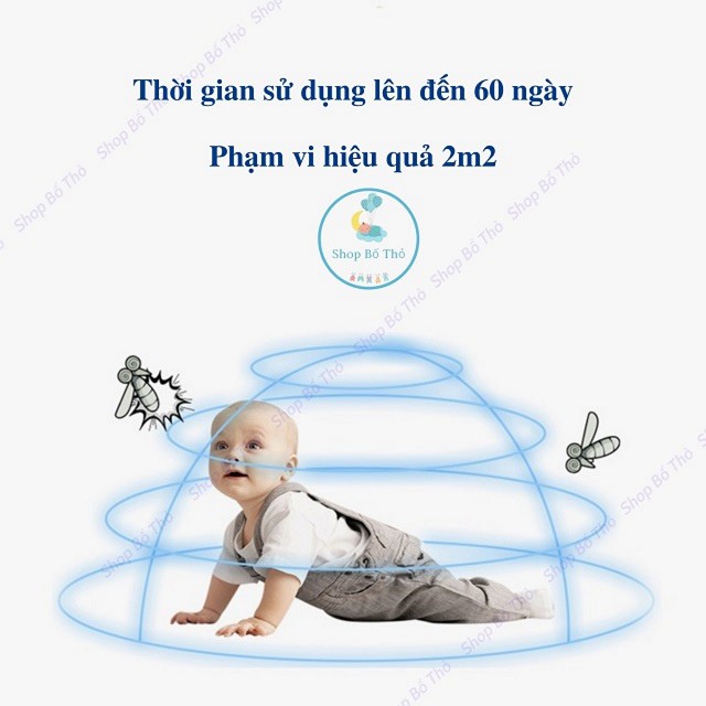 Vòng Đeo Tay Chống Muỗi Cho Bé - Chiết Xuất 100% Tinh Dầu Chanh Sả Tự Nhiên, An Toàn Cho Bé.