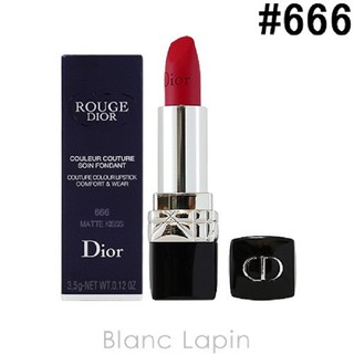 SON DIOR ROUGE 666 MATTE KISS MÀU ĐỎ PHA HỒNG