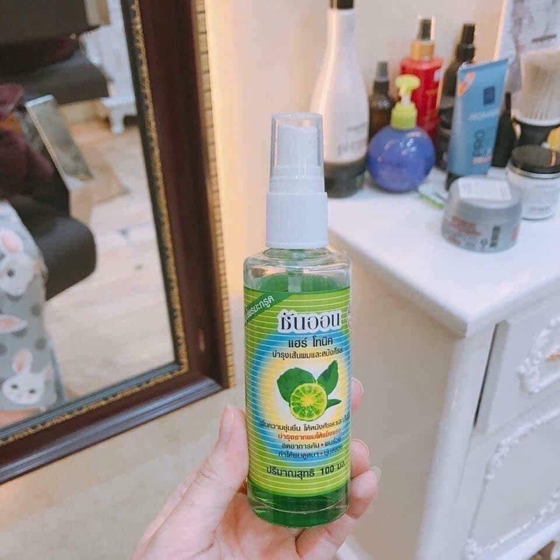 Xịt tóc tinh dầu bưởi Thái Lan xịt mọc tóc chống rụng tóc dưỡng tóc kích mọc tóc nhanh phục hồi hư tổn tóc