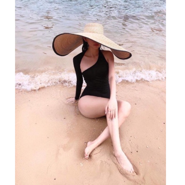 Bikini đi biển liền mảnh 1 tay siêu hot- đồ bơi nữ liền thân sành điệu- shopnabi