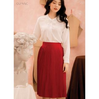 Chân váy dập ly GUMAC CV22029