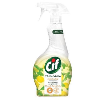 Nước lau bếp Cif dạng chai xịt 500ml