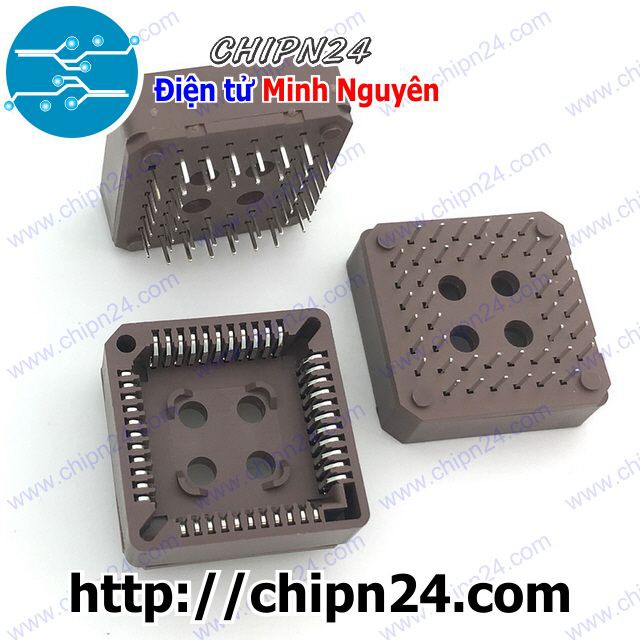 [1 CÁI] Đế IC PLCC44 DIP