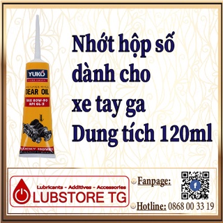 Nhớt hộp số yuko multigrade hypiod gear oil 80w90 120ml