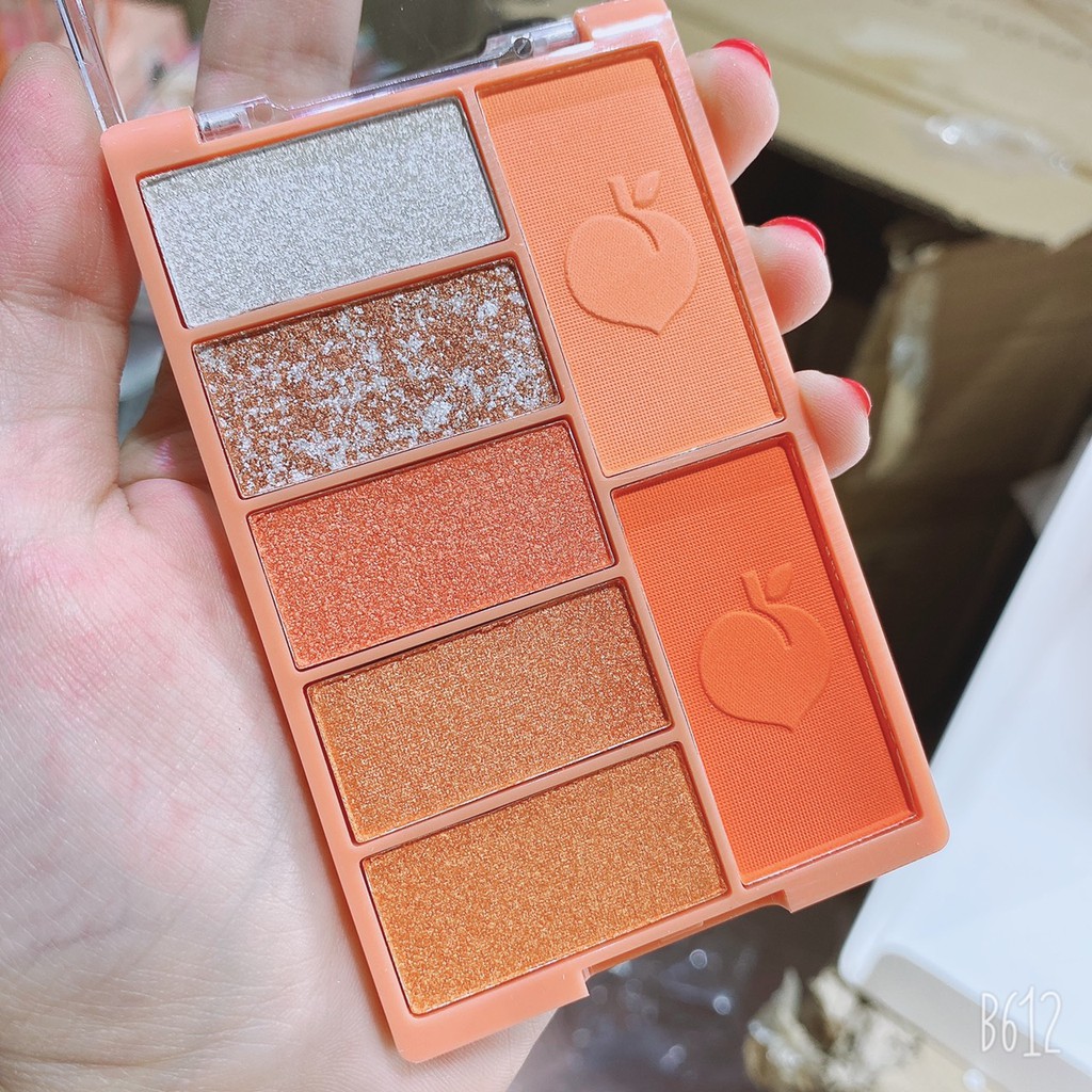 Bảng mắt nhũ 7 ô Baby Got Peach F401