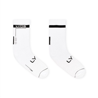 Vớ LYOS Socks Đen/Trắng