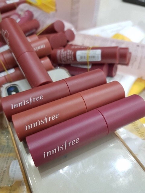 SON INNISFREE VIVID COTTON INK BẢNG MÀU NEW 10.12.13,14,15