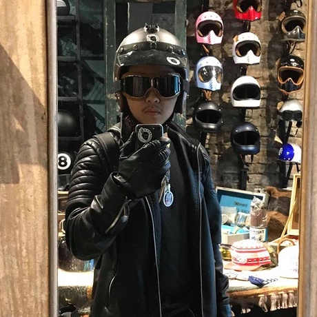 Kính phi công GG550 phụ kiện gắn mũ bảo hiểm dành cho người đi xe máy Arrow Shop