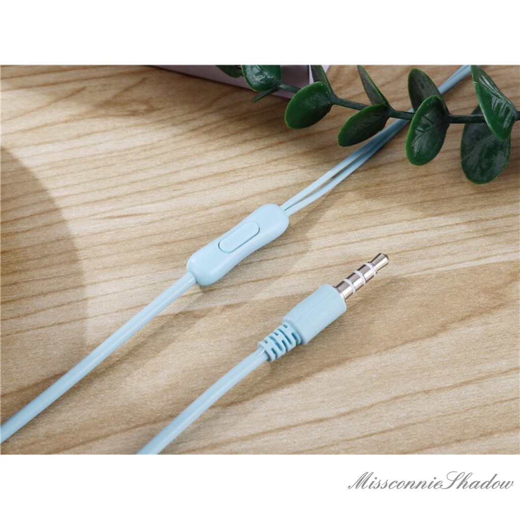 U19 Macaron Color 3.5mm HIFI Headset Over Ear Music Sound with 1.2m Earphone Cable