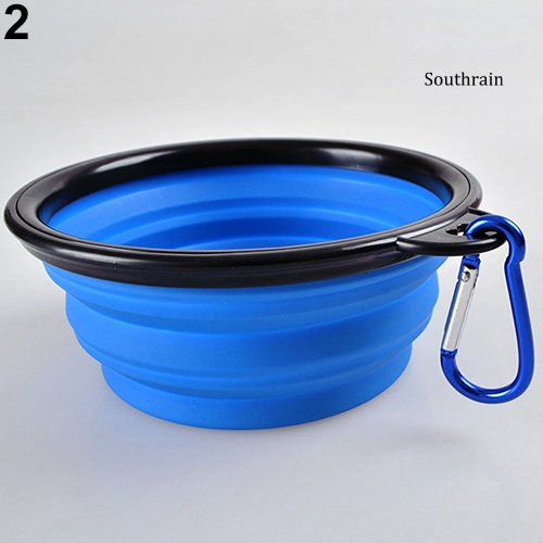 Tô Silicon Đựng Thức Ăn / Nước Uống Cho Thú Cưng