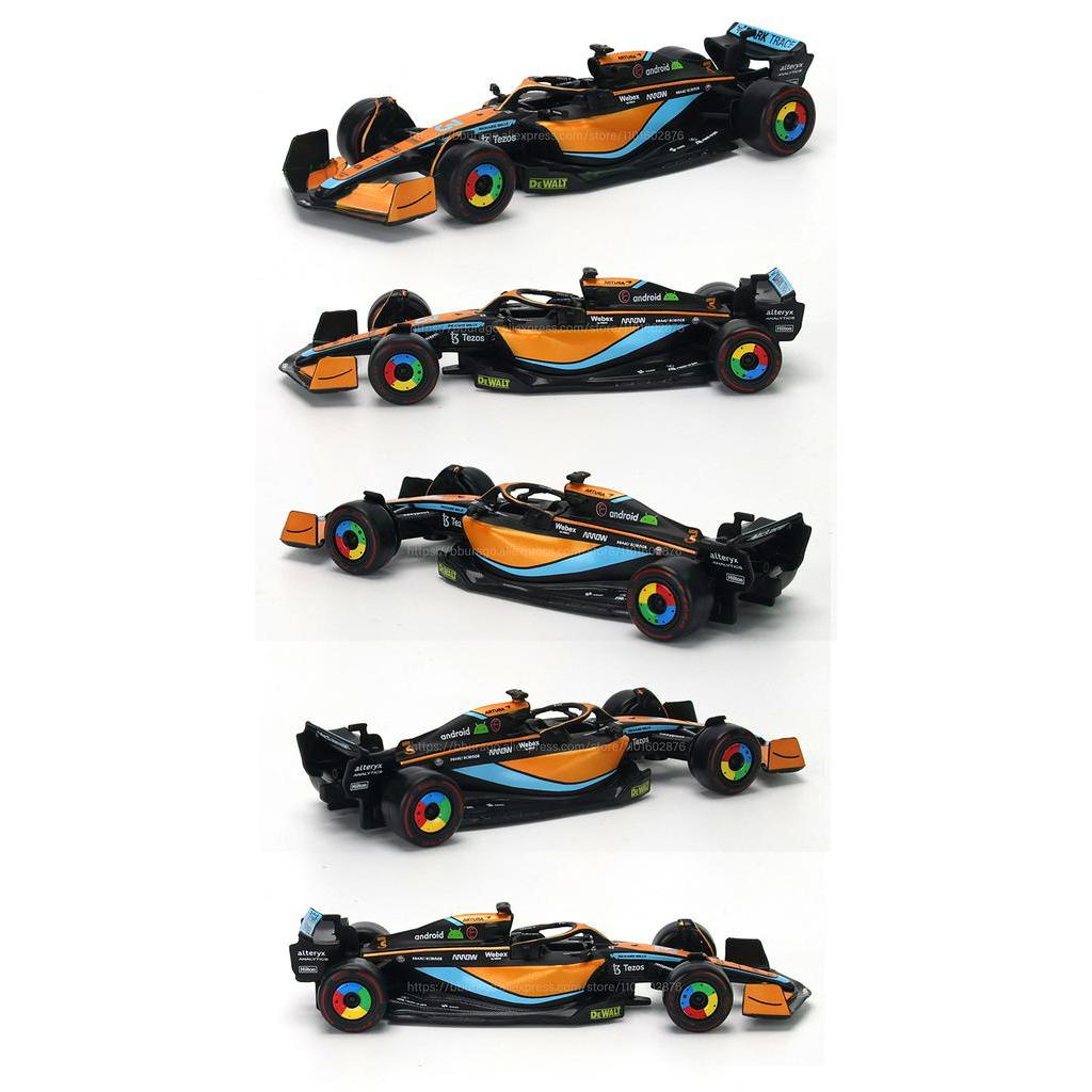 Bburago Xe Hơi bburago 1: 43 2022 f1 mclaren mcl36 Tỉ Lệ 1: 43 #3 Vòng Hoa Laniel Riciardo #4 Mô Hình Xe Hơi lando norris Bằng Hợp Kim Chất Lượng Cao