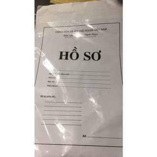 Hồ sơ xin việc( 3 bộ)