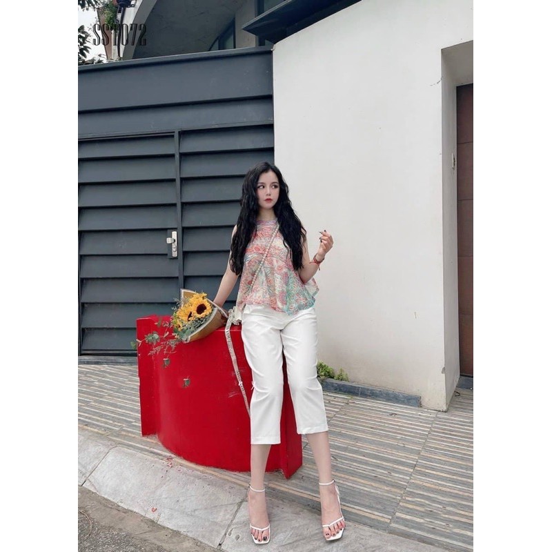 BÁN SỈ BỘ ÁO YẾM HOA QUẦN NGỐ CHO NỮ | BigBuy360 - bigbuy360.vn