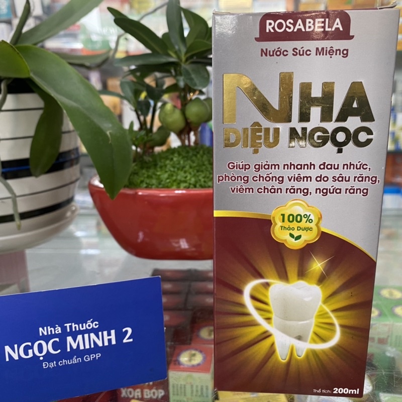 ✅ [Chính Hãng] Nước Súc Miệng Nha Diệu Ngọc giúp giảm nhanh đau nhức, phòng chống viêm do sâu răng, viêm chân răng, ngứ