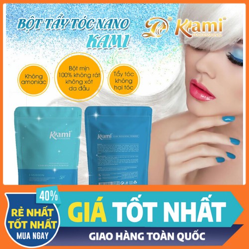 [CHÍNH HÃNG] Bột tẩy tóc KAMI cao cấp Dạng Túi 500g