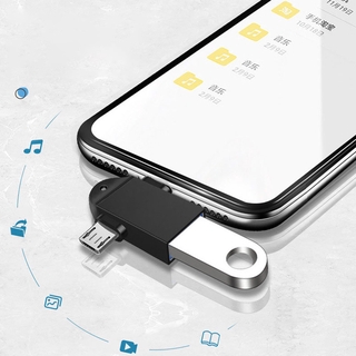 Đầu Chuyển Đổi 2 Trong 1 Type-C Micro Usb Otg Cho Android Usb 3.1