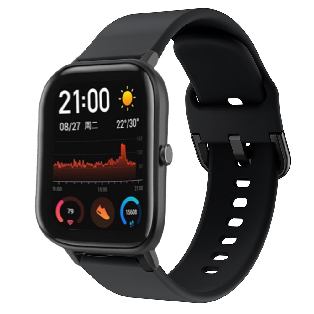 Dây Đeo Đồng Hồ Silicon Thời Trang Cho Xiaomi Amazfit Gts 2 Mini/Gts 2e/Bip U/Bip 1s/Bip Lite/Comi Ls02/Gtr 42mm/Comi P8