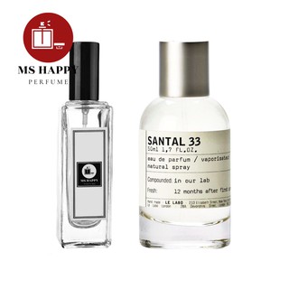 Mẫu thử 10ml nước hoa le labo santal 33 edp