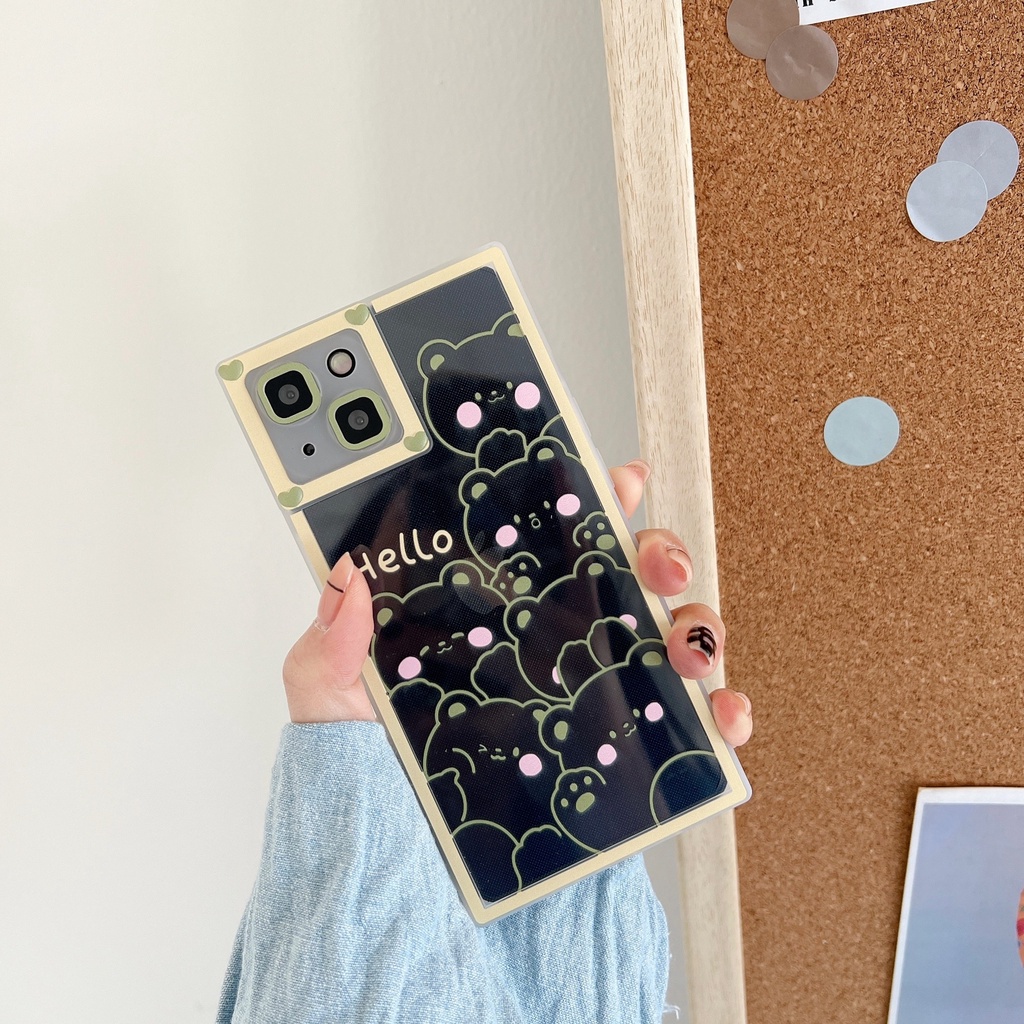 Ốp dẻo vuông iphone X XS XR Xsmax 11 11promax 12 12pro 12promax 13 13pro 13promax -MV V06