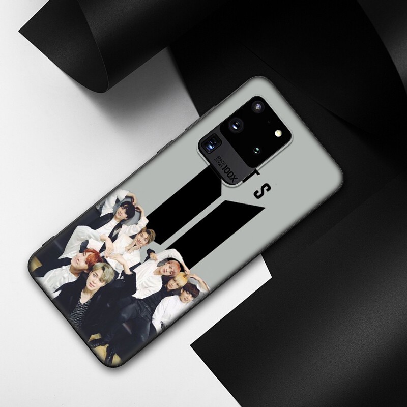 Samsung Galaxy S10 S9 S8 Plus S6 S7 Edge S10+ S9+ S8+ Casing Soft Case 25LU BTS Bangtan Boys mobile phone case