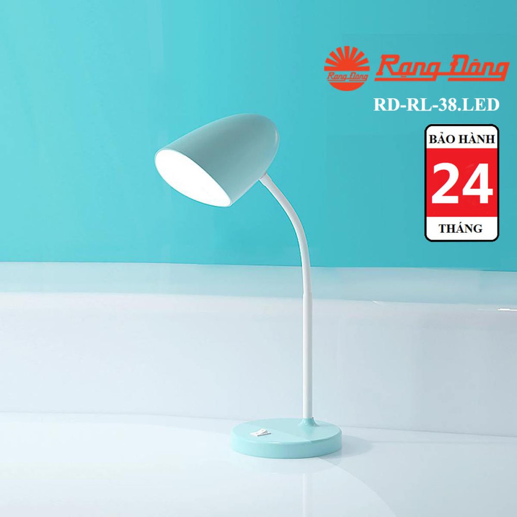 Đèn học LED chống cận thị Rạng Đông 6W, công nghệ LED SUNLIKE giúp ánh sáng như ánh sáng tự nhiên (RD-RL-38.LED)