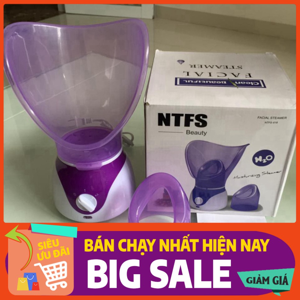 [FREE SHIP] 💥[BẢO HÀNH 1 NĂM]💥Máy Xông Hơi Mặt NTFS – 618 Chính Hãng Hàn Quốc 💥SIÊU HOT💥