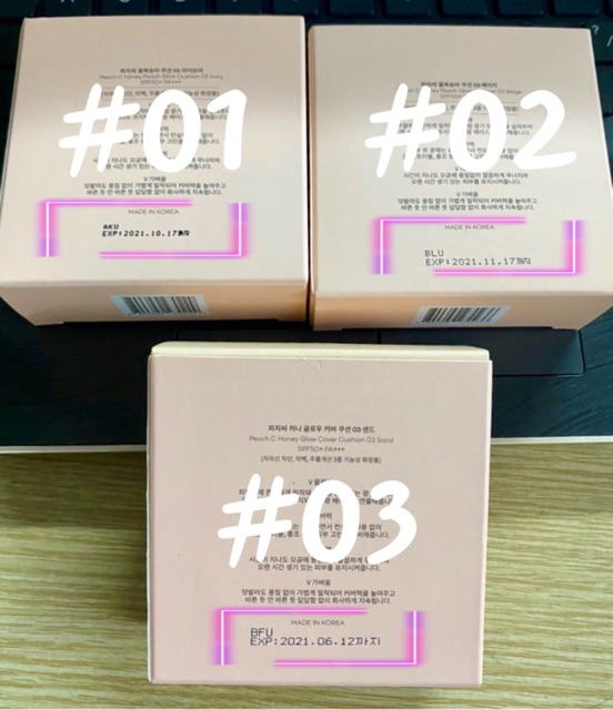 🎉🎉SALE SALE🎉🎉 Phấn Nước Dưỡng Ẩm Cho Lớp Nền Trong Veo Hoàn Hảo Peach C Honey Glow Cover Cushion SPF50+/PA+++ 15g | BigBuy360 - bigbuy360.vn