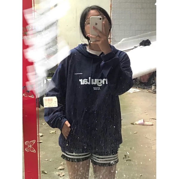 Áo hoodie Singular nỉ bông