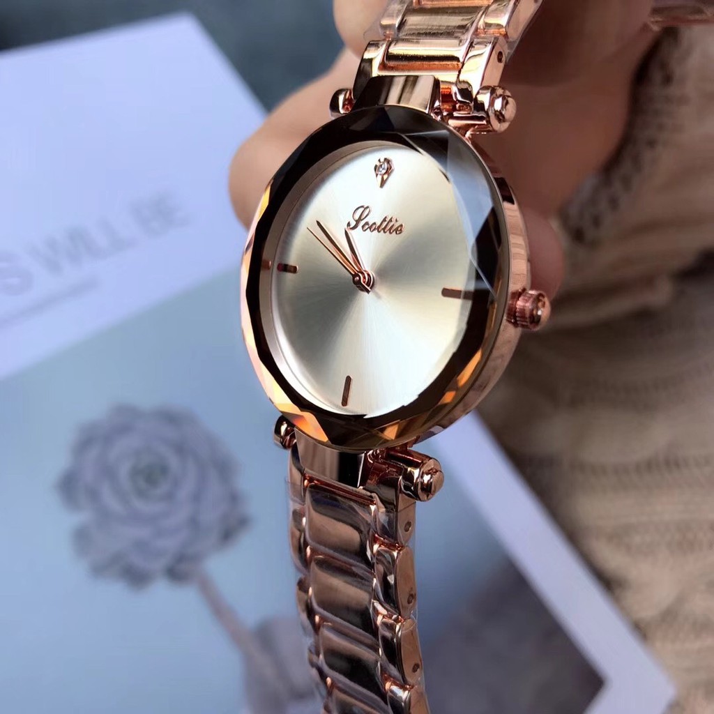 Đồng Hồ Nữ SCOTTIE Cao cấp fullbox kiểu dáng sang chảnh | BigBuy360 - bigbuy360.vn