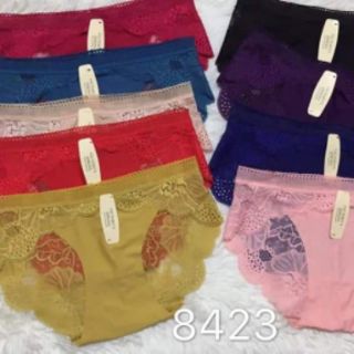 (🌟lố 10 quần⭐)  QUẦN LÓT ĐÚC PHA REN MÁT LẠNH mã 8423