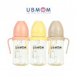 Bình nước đa năng UBMOM PPSU cho bé 260ml