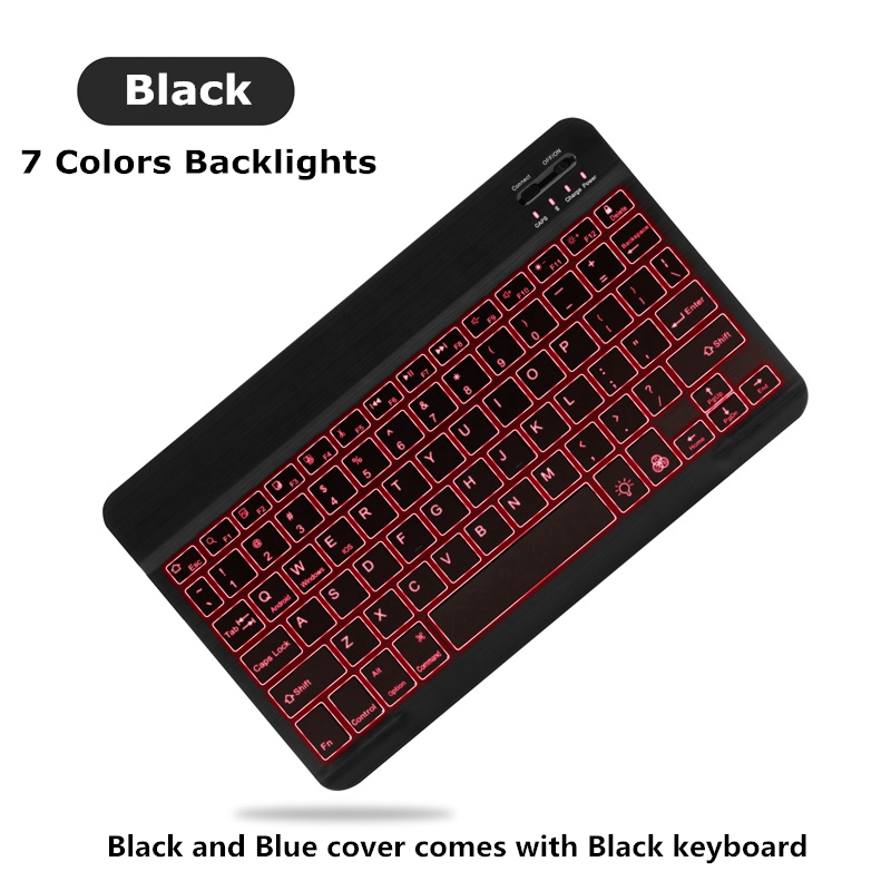 Bao da kèm bàn phím cho 10.2 iPad 7th Gen 9.7 iPad 5th 6th Gen Air1/2 Air10.5 iPad Mini 12345 Pro 9.7 10.5 Pro 11 2020