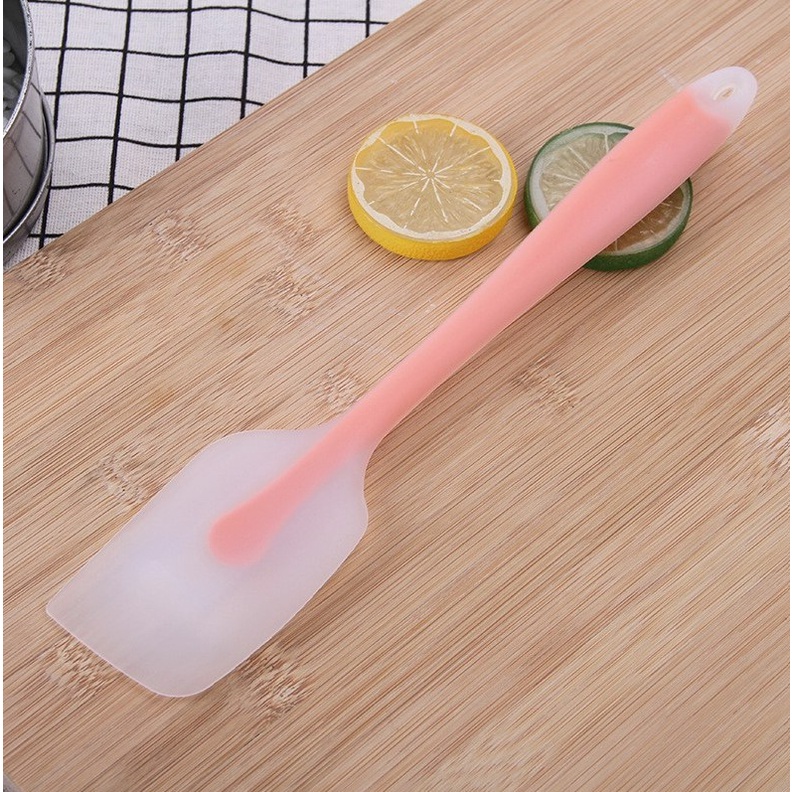Vét bột spatula silicone đúc dài lưỡi trong 28cm