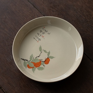 Dầm trà sứ - đĩa kê ấm chén