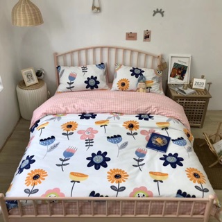 Bộ chăn ga gối cotton living