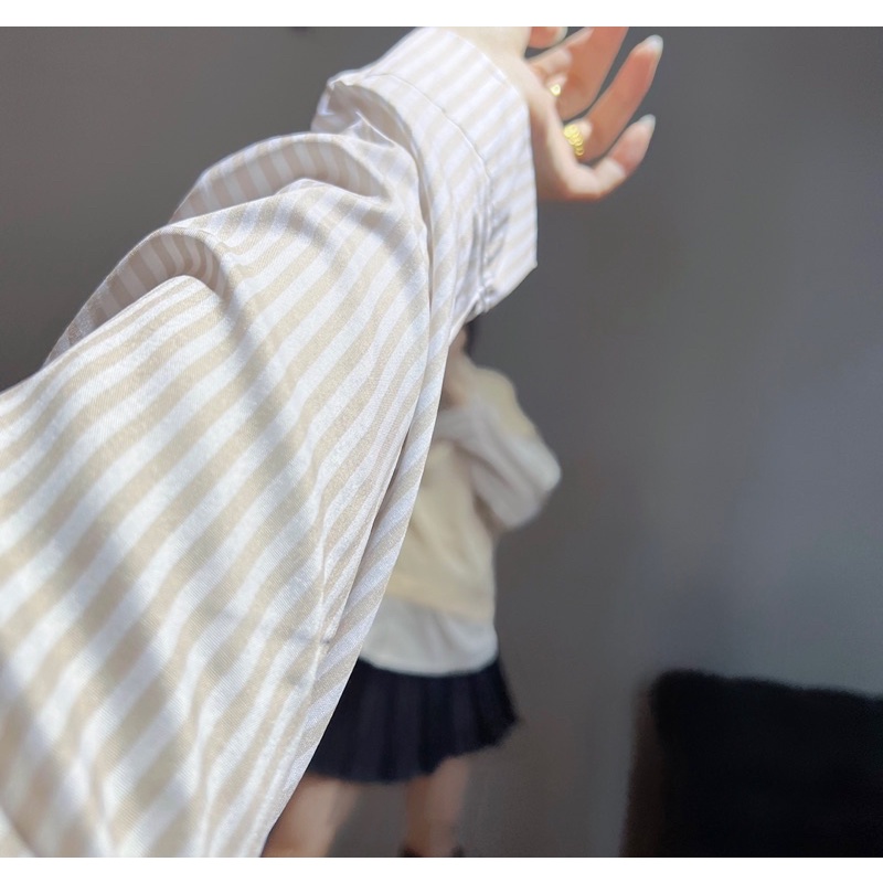 Áo Hoodile Naube Tay Sọc