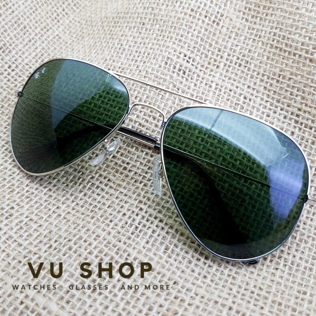 Kính phi công nam Aviator - Tròng thủy tinh