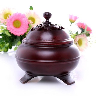 Combo Trầm Hương xông nhà - Lư gỗ xông Trầm như ý