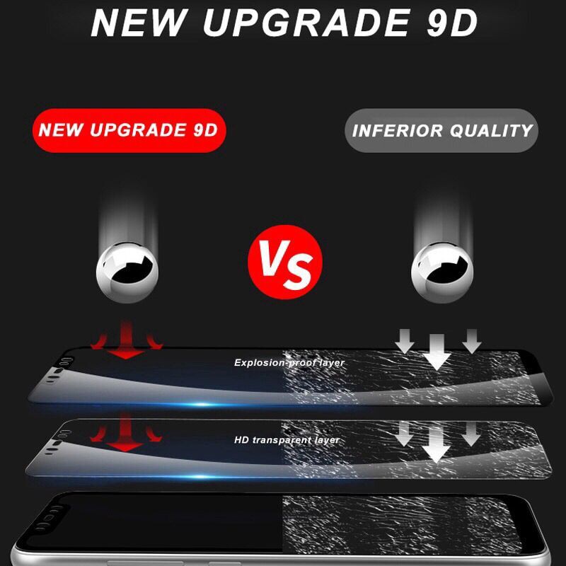 Kính Cường Lực 9D Cho Vivo Y30 Y30i Y50 Y20 Y20i V17 V19 V11i V15 S1 Pro Y17 Y19 Y15 Y12 Y12i Y11 Y95 Y91 Y91C Y93 Y85 V9 V11i