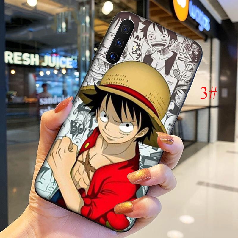 Ốp điện thoại mềm in hình nhân vật Luffy của One Piece cho VIVO Y11 Y17 Y5S Y53 Y55S Y69 Y71 Y81S Y91C