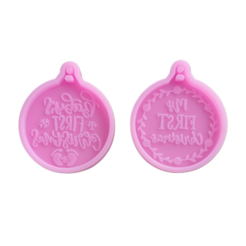 Khuôn Làm Mặt Dây Chuyền Bằng Epoxy Resin Đa Năng Trang Trí Tiệc Cưới / Giáng Sinh