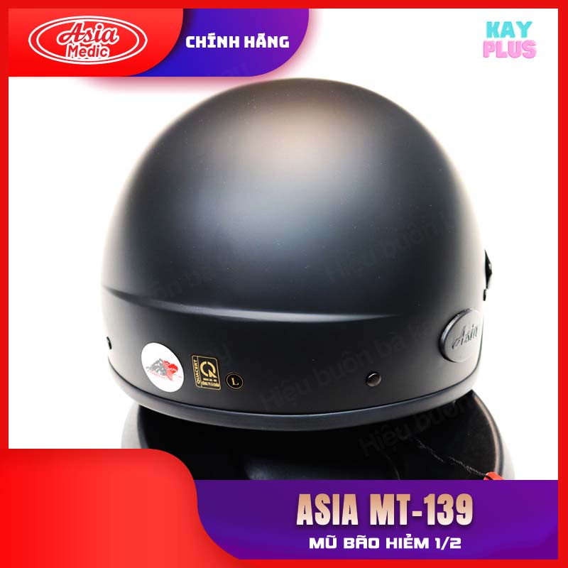 Mũ bảo hiểm 1/2 có kính ASIA MT-139