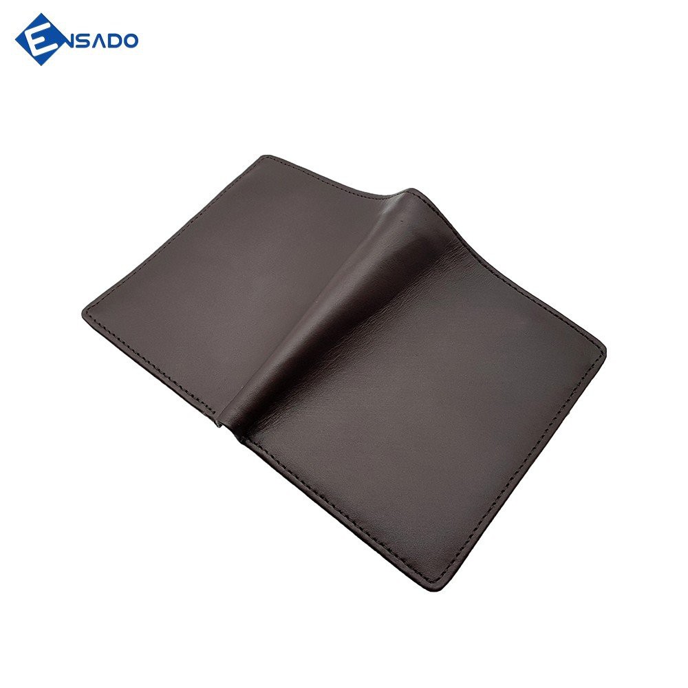 Ví Đứng Nam Ví Nam Da Bò Da Bò Tấm, Đẹp Đơn Giản, Sang Trọng, Nhiều Ngăn Chứa Ensado VD0816