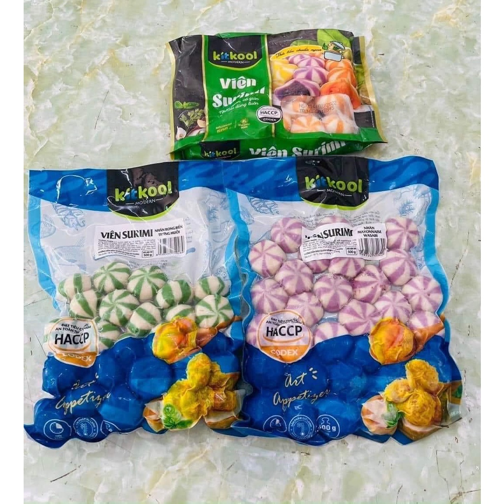 Bánh bao trứng cá cam 500g Phú Mark, Lacusina(viên thả lẩu nhím biển)